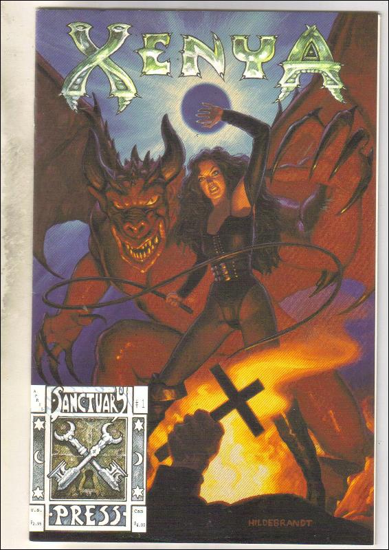 Xenya #1 comic book near mint 9.4