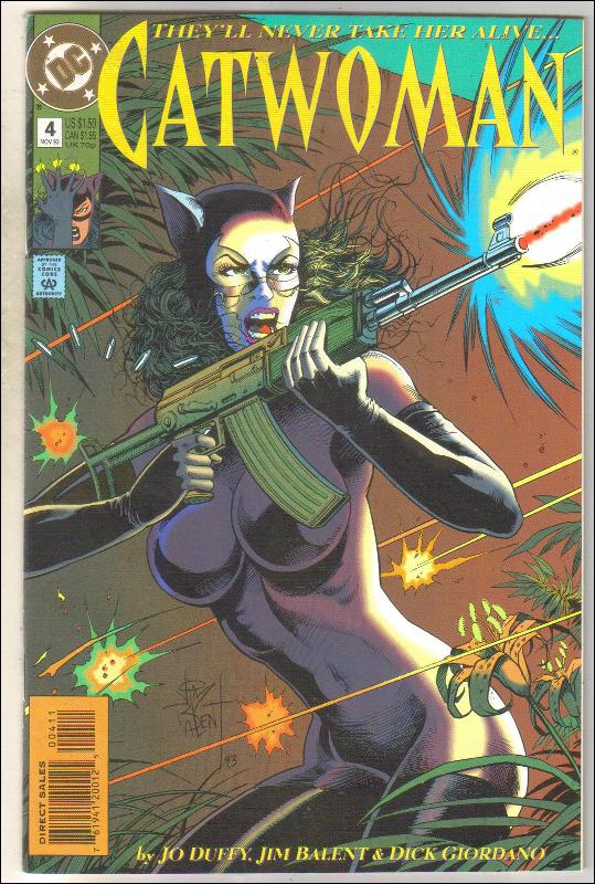 Catwoman #4 comic book near mint 9.4