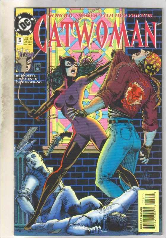 Catwoman #5 comic book near mint 9.4