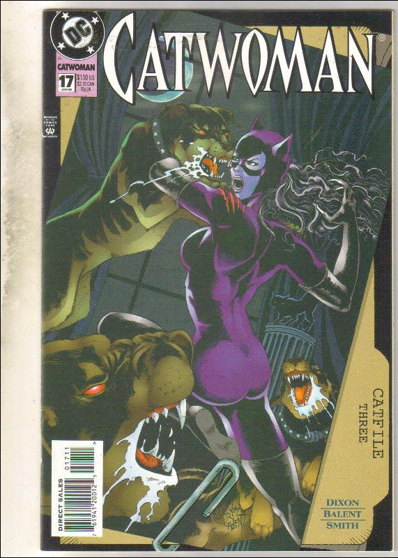 Catwoman #17 comic book near mint 9.4