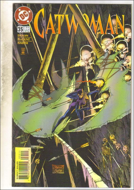 Catwoman #35 comic book near mint 9.4