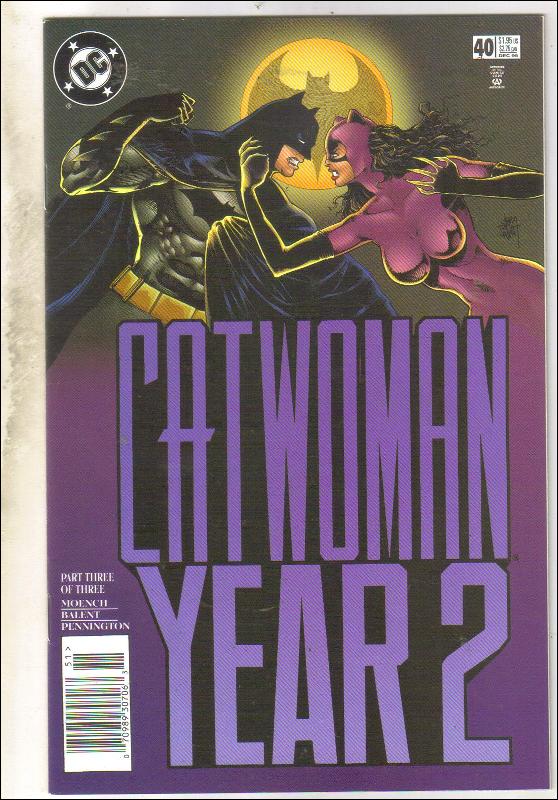 Catwoman #40 comic book near mint 9.4