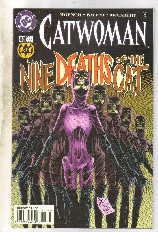 Catwoman #45 comic book mint 9.8