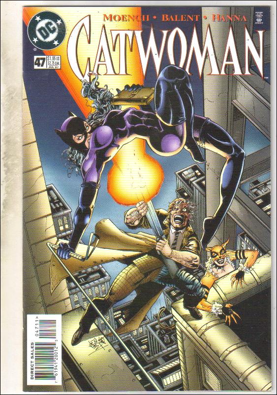 Catwoman #47 comic book near mint 9.4