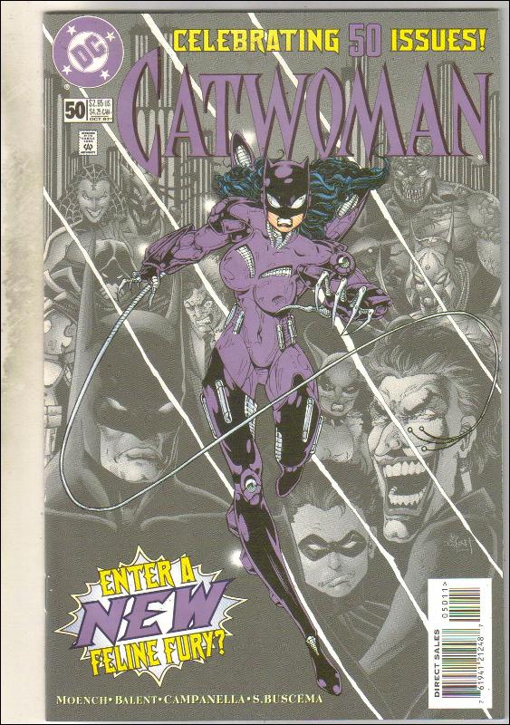 Catwoman #50 comic book near mint 9.4