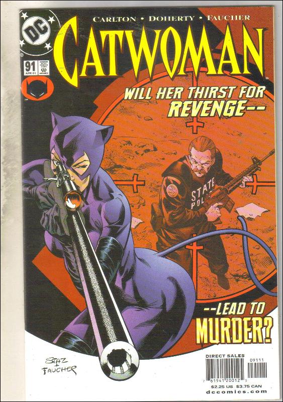 Catwoman #91 comic book near mint 9.4