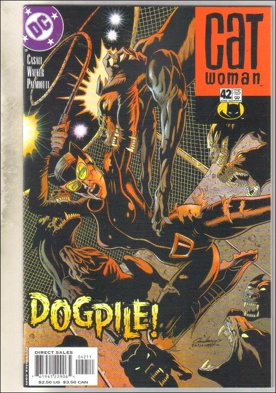 Catwoman #42 comic book near mint 9.4