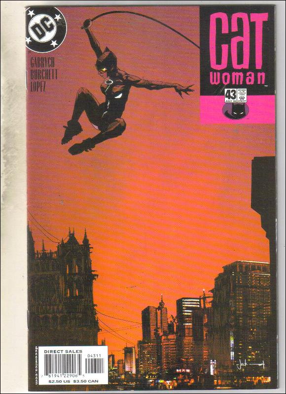 Catwoman #43 comic book near mint 9.4