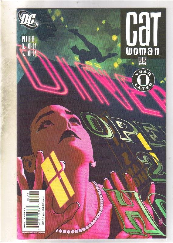 Catwoman #55 comic book near mint 9.4