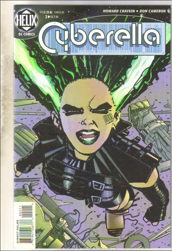 Cyberella #2 comic book near mint 9.4