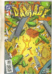 Damage #1 comic book near mint 9.4