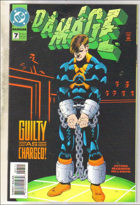 Damage #7 comic book near mint 9.4