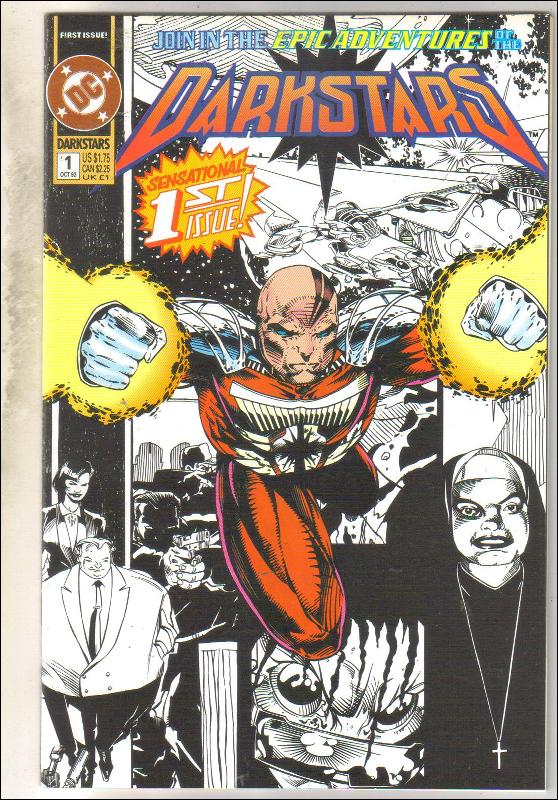 Darkstars #1 comic book near mint 9.4