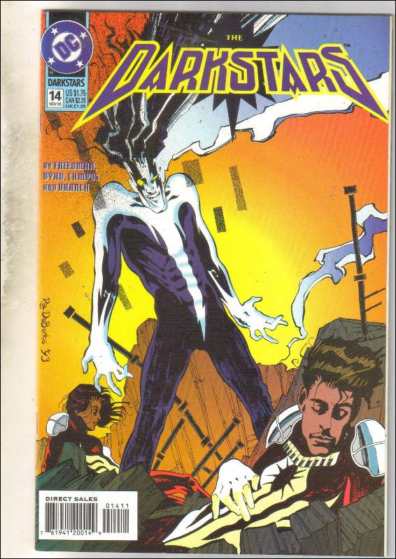 Darkstars #14 comic book near mint 9.4