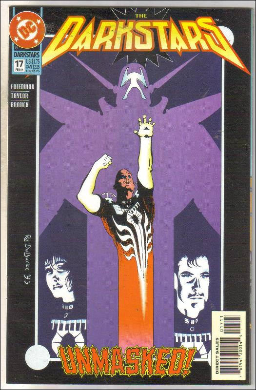 Darkstars #17 comic book near mint 9.4
