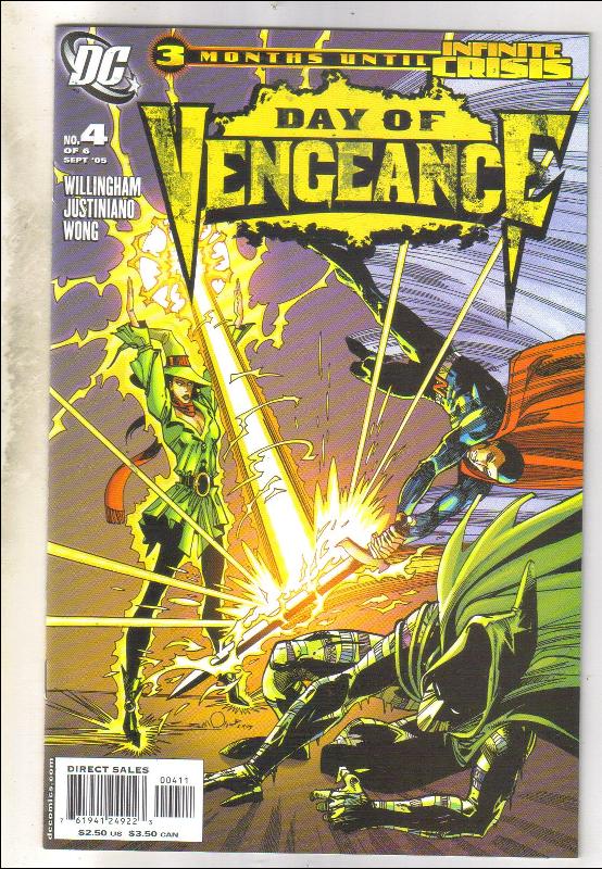Day of Vengeance #4 comic book mint 9.8