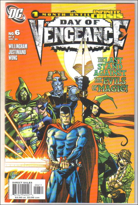 Day of Vengeance #6 comic book near mint 9.4