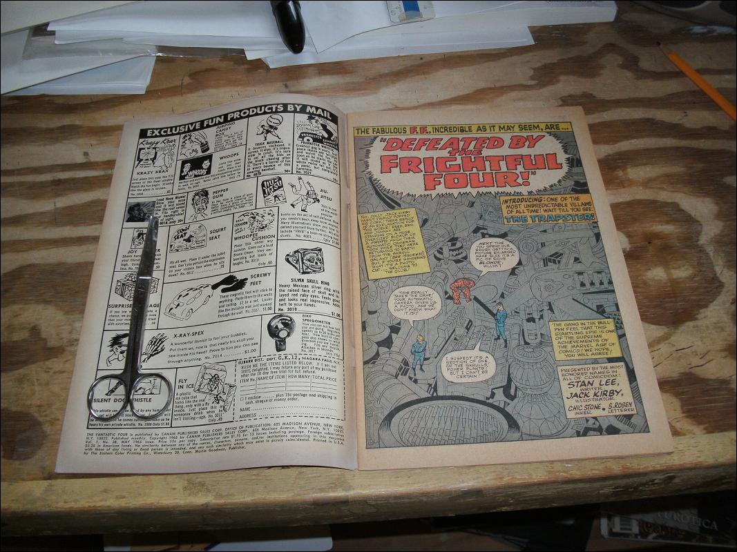 Fantastic Four #38 comic book very fine 8.0