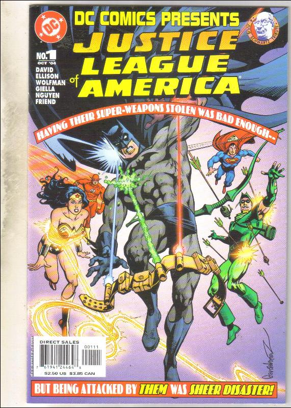 DC Comics Presents #1 Justice League of America comic book near mint 9.4