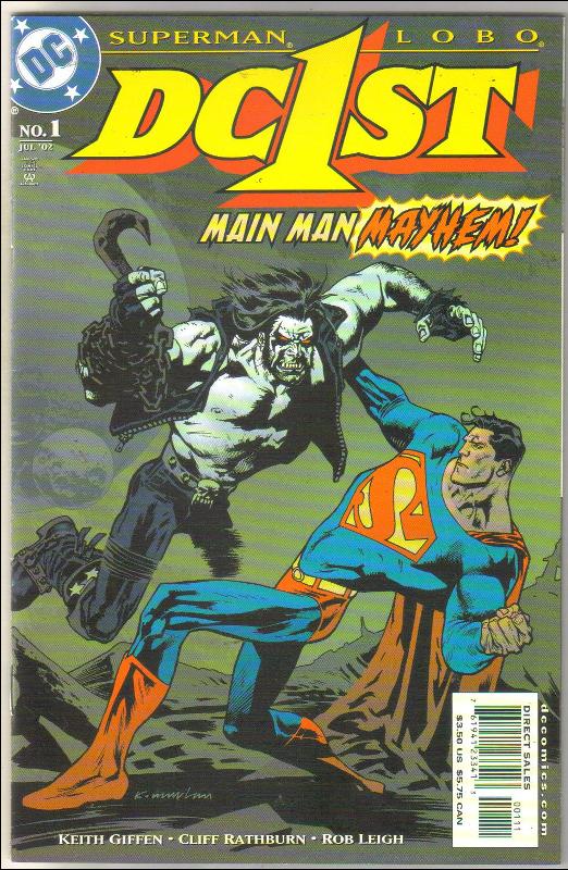 DC1ST Superman Lobo #1 comic book mint 9.8