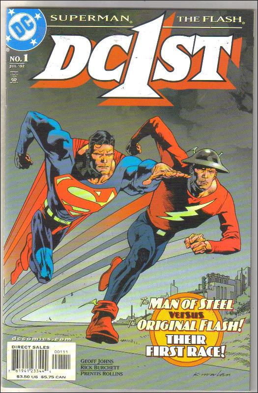 DC1ST Superman Flash #1 comic book mint 9.8