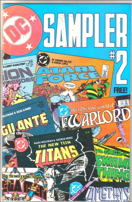 DC Sampler #2 comic book mint 9.8