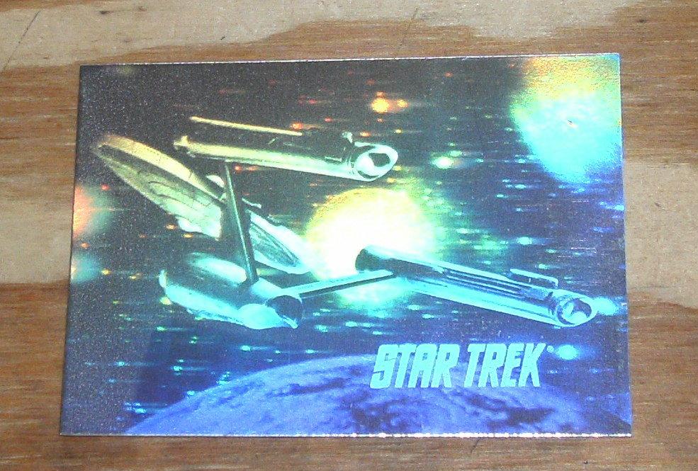 Star Trek hologram card
