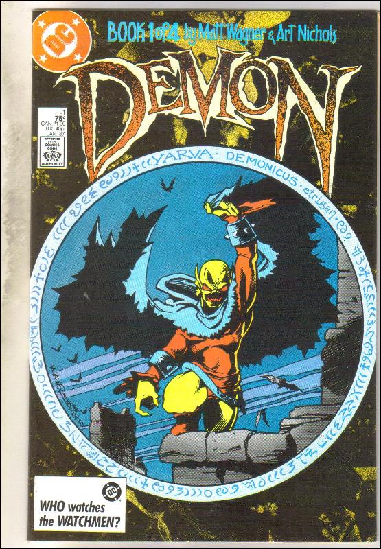 Demon #1 comic book near mint 9.4