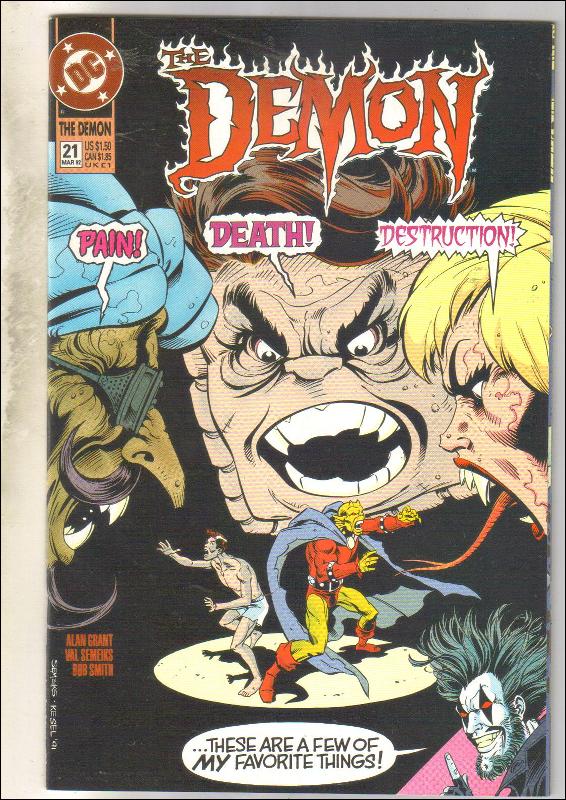 Demon 1990 series #21 comic book near mint 9.4