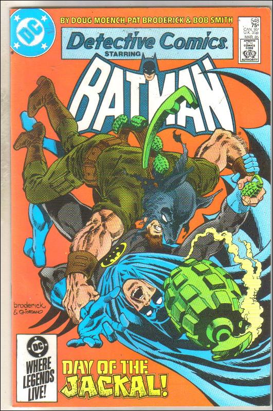 Detective Comics #548 comic book very fine 8.0