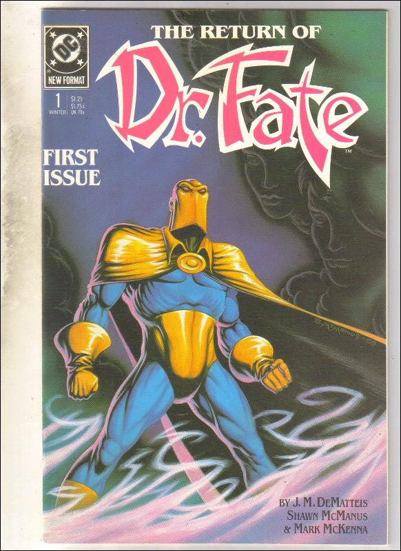 Dr. Fate #1 comic book near mint 9.4
