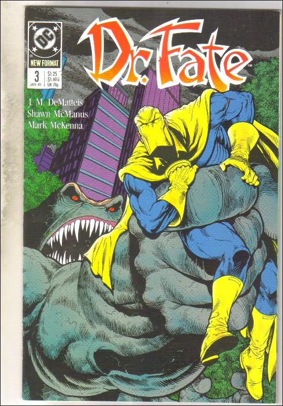 Dr. Fate #3 comic book near mint 9.4