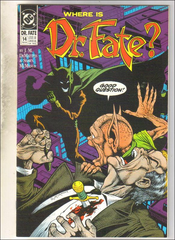 Dr. Fate #14 comic book mint 9.8