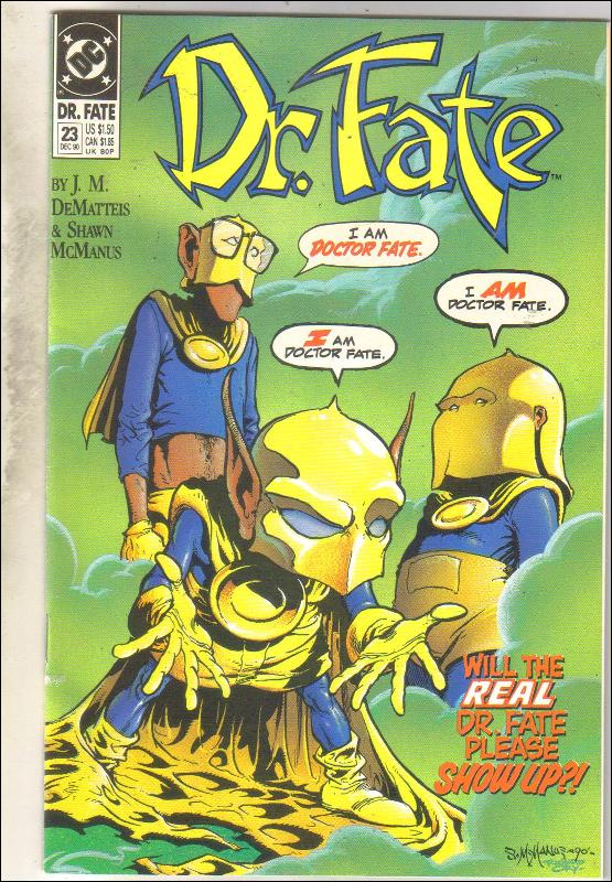 Dr. Fate #23 comic book near mint 9.4
