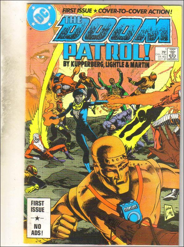 Doom Patrol #1 comic book near mint 9.4