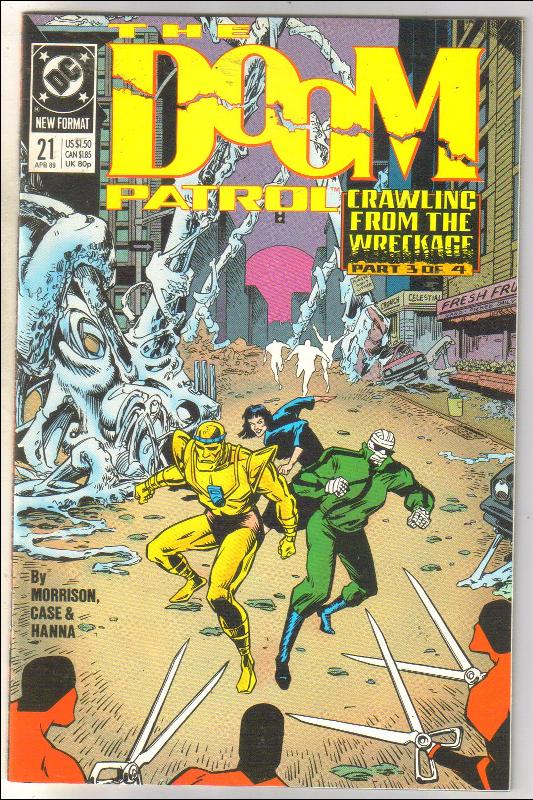 Doom Patrol #21 comic book mint 9.8