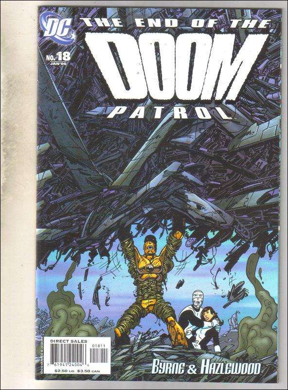 Doom Patrol #18 comic book mint 9.8