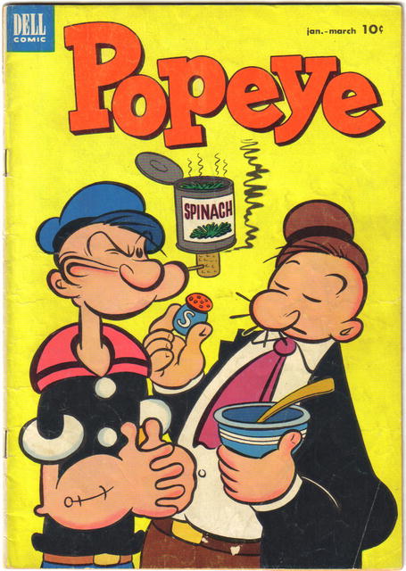 Popeye #23 comic book vg 4.0