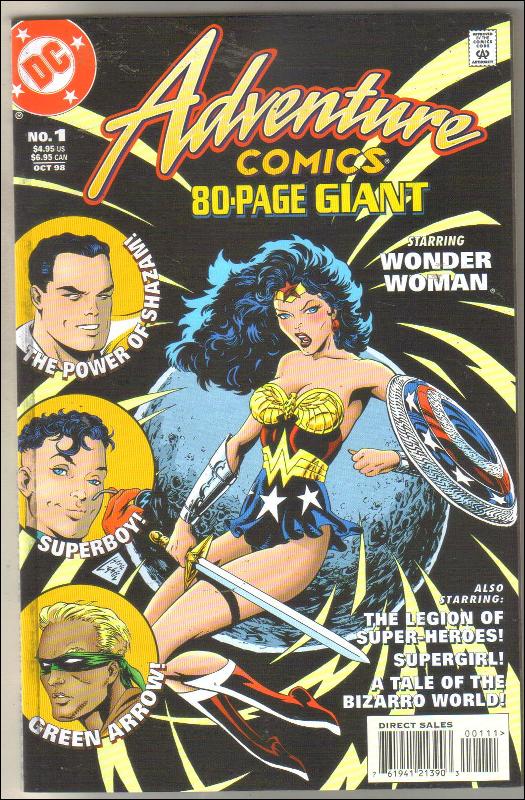 80 page giant Adventure Comics #1 comic book mint 9.8