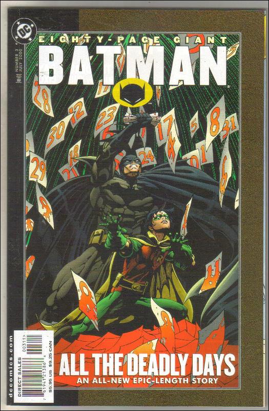 Eighty Page Giant #3 Batman comic book mint 9.8