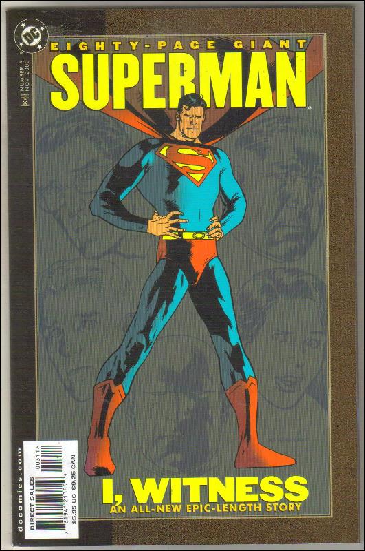 Eighty Page Giant #3 Superman comic book near mint 9.4