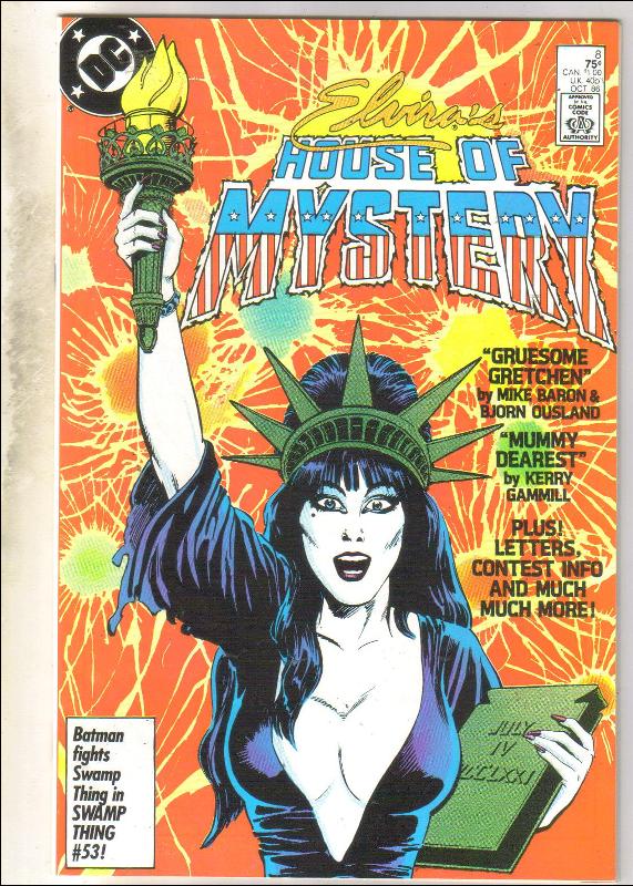 Elvira's House of Mystery #8 comic book near mint 9.4