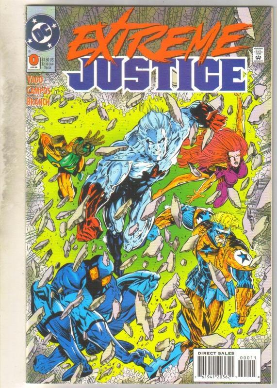 Extreme Justice #0 comic book mint 9.8