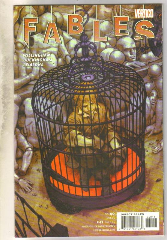 Fables #40 comic book mint 9.8