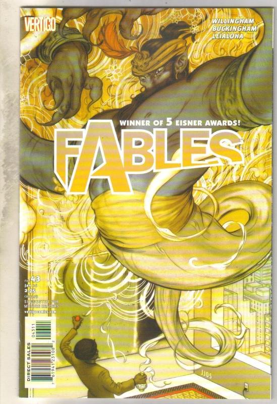 Fables #43 comic book mint 9.8