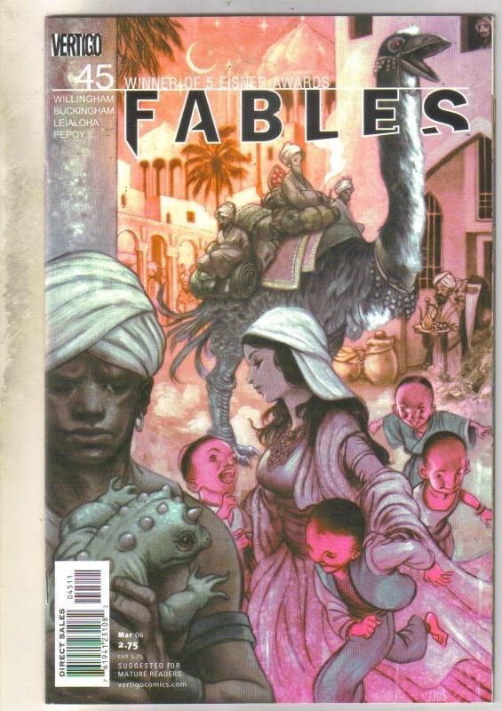 Fables #45 comic book mint 9.8