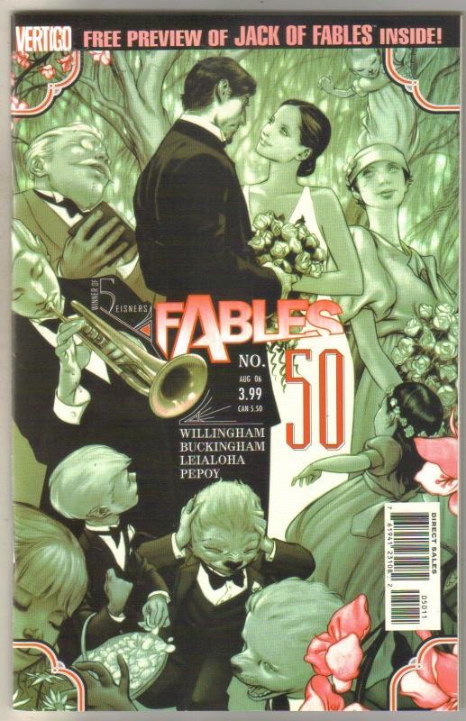 Fables #50 comic book mint 9.8