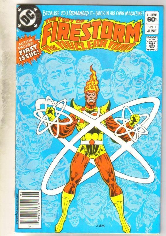Firestrorm The Nuclear Man #1 comic book near mint 9.4