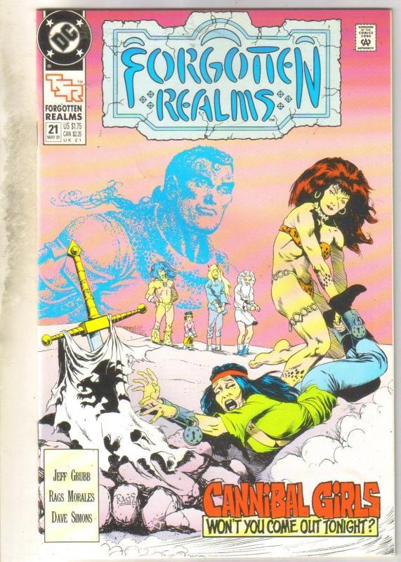 Forgotten Realms #21 (TSR) comic book near mint 9.4