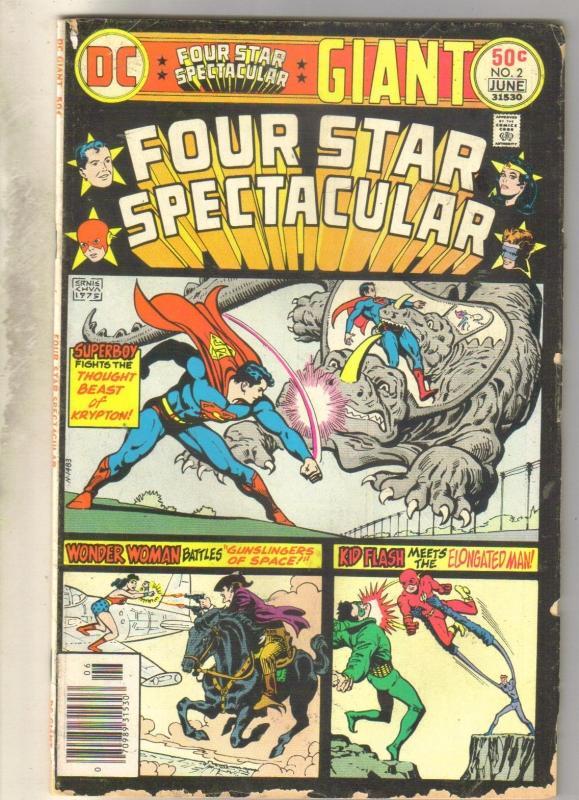 Four Star Spectacular #2 comic book very good 4.0